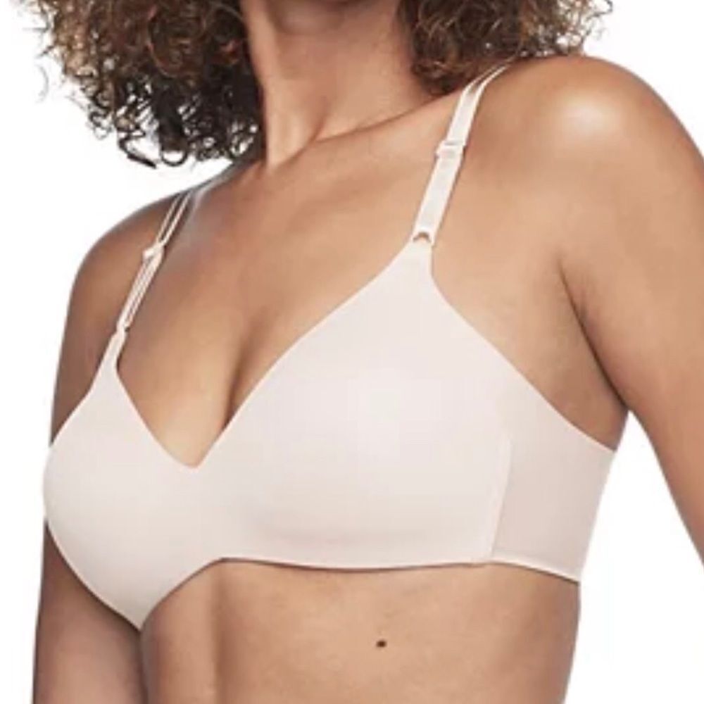 Warners No Side Effects‎ Wireless Lightly Lined T-Shirt Bra 38C